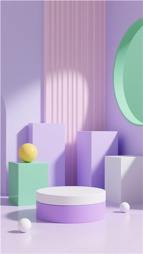 电商产品场景3D渲染图片